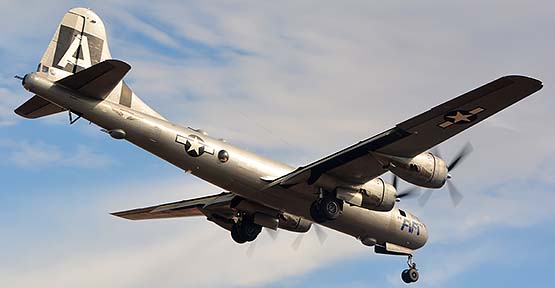 Boeing B-29 Superfortress N529B Fifi, Deer Valley, February 26, 2015